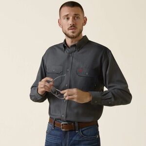 Ariat Charcoal Button-Up Shirt
